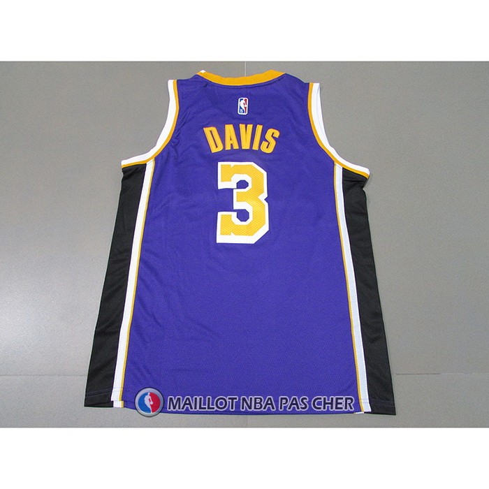 Maillot Los Angeles Lakers Anthony Davis NO 3 Statement 2021-22 Volet